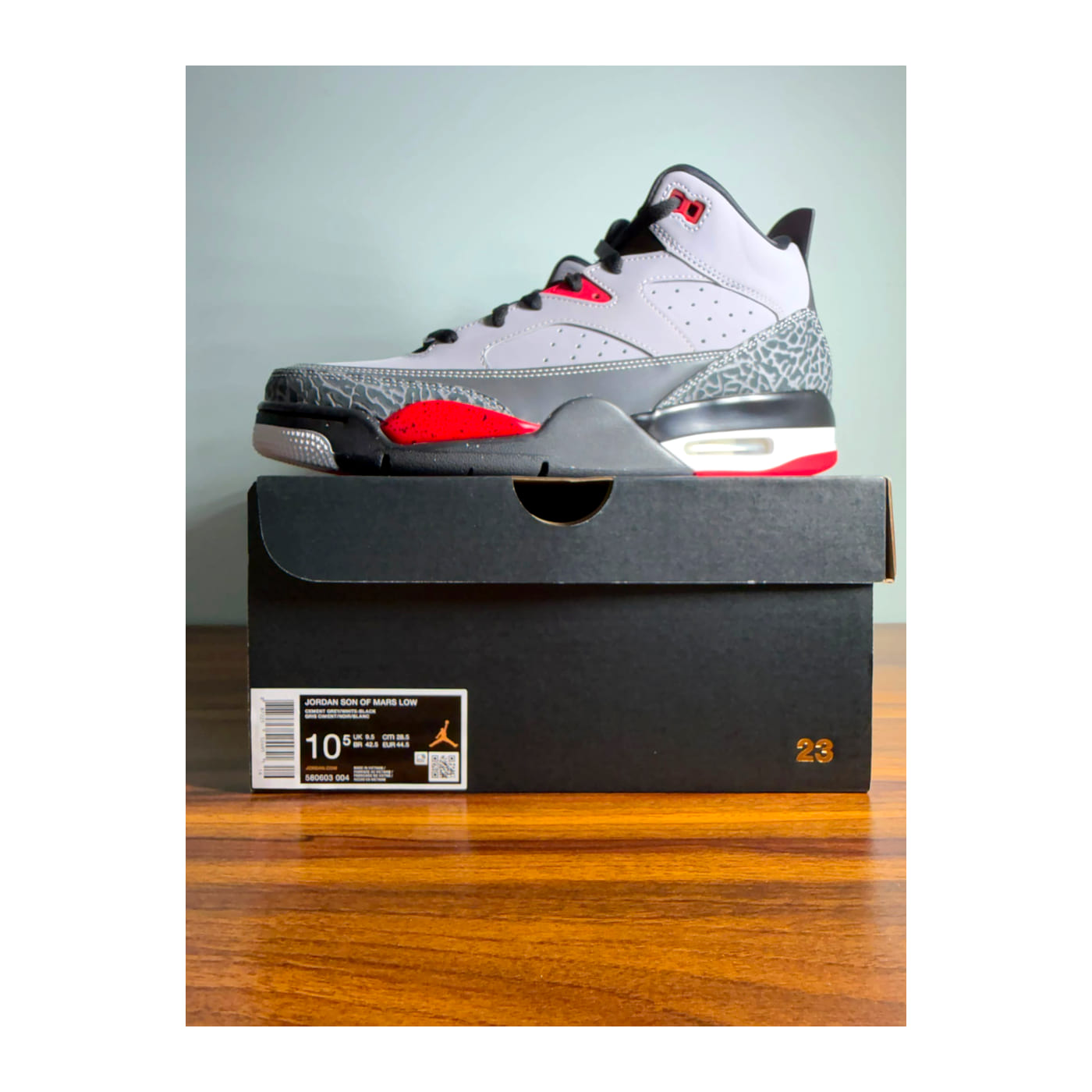 Jordan Son of Mars Low Cement Grey